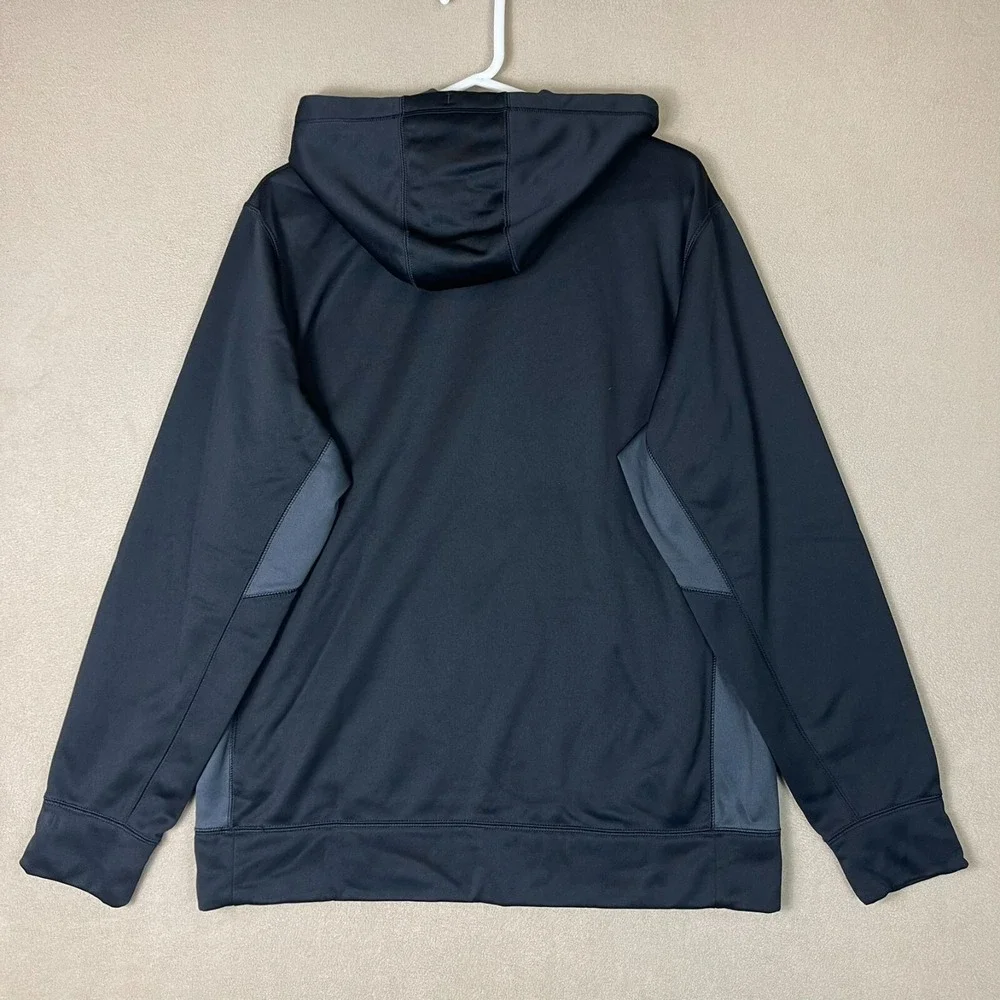 SM Nike Hoodie Mens L Therma-FIT Black Basketball Pullover 621940-020 EUC